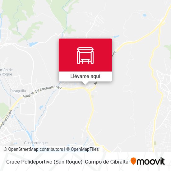 Mapa Cruce Polideportivo (San Roque)
