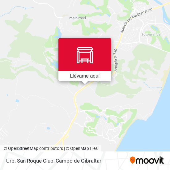 Mapa Urb. San Roque Club