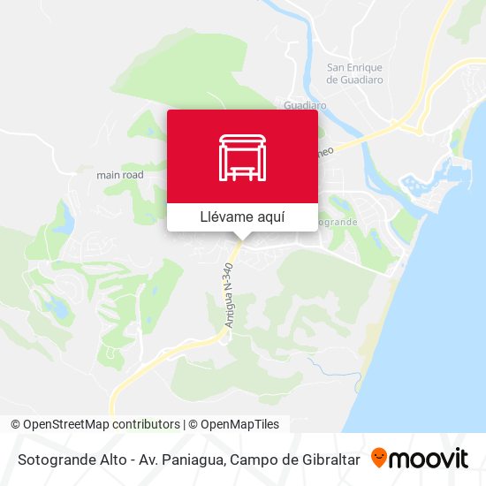 Mapa Sotogrande Alto - Av. Paniagua