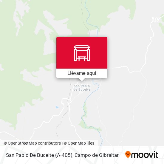 Mapa San Pablo De Buceite (A-405)