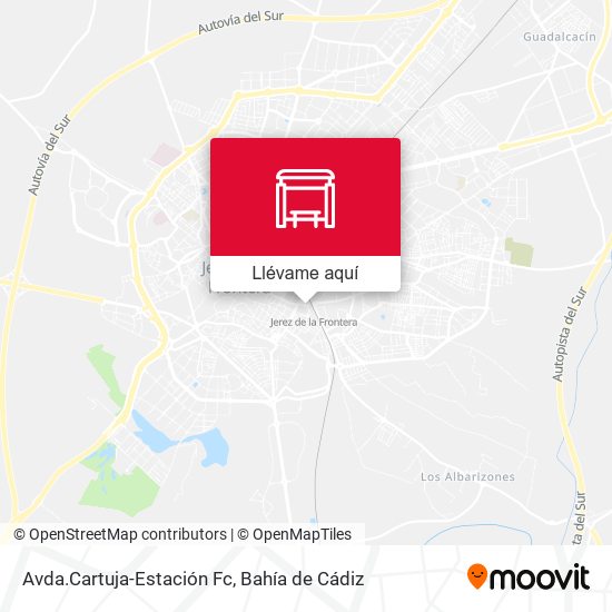 Mapa Avda.Cartuja-Estación Fc