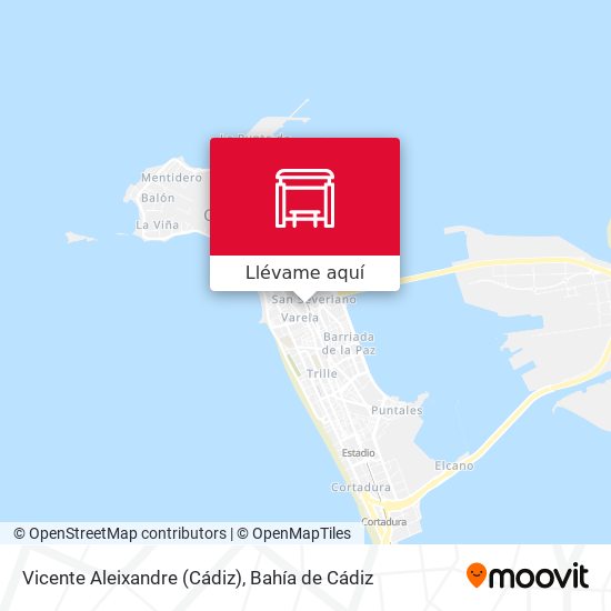 Mapa Vicente Aleixandre (Cádiz)