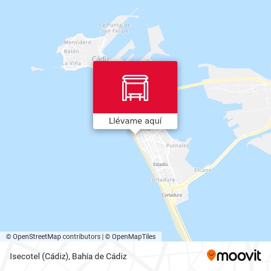 Mapa Isecotel (Cádiz)