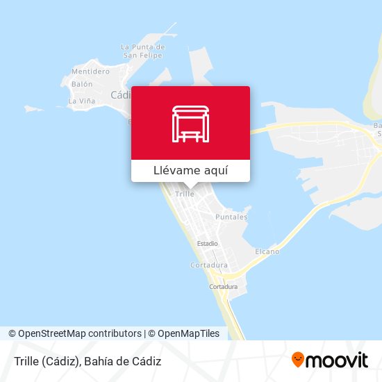 Mapa Trille (Cádiz)