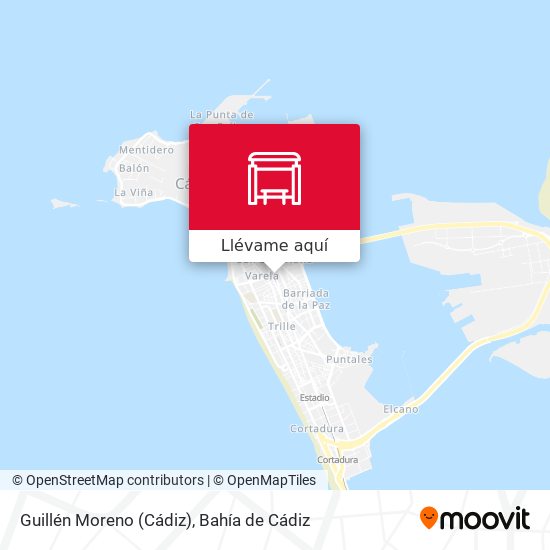 Mapa Guillén Moreno (Cádiz)