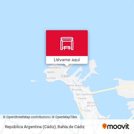 Mapa República Argentina (Cádiz)