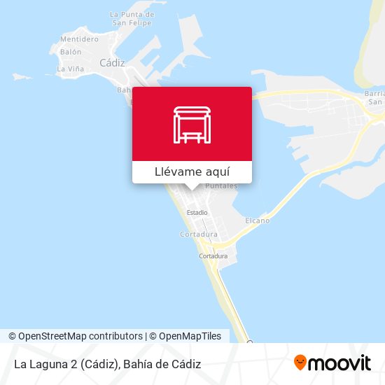 Mapa La Laguna 2 (Cádiz)