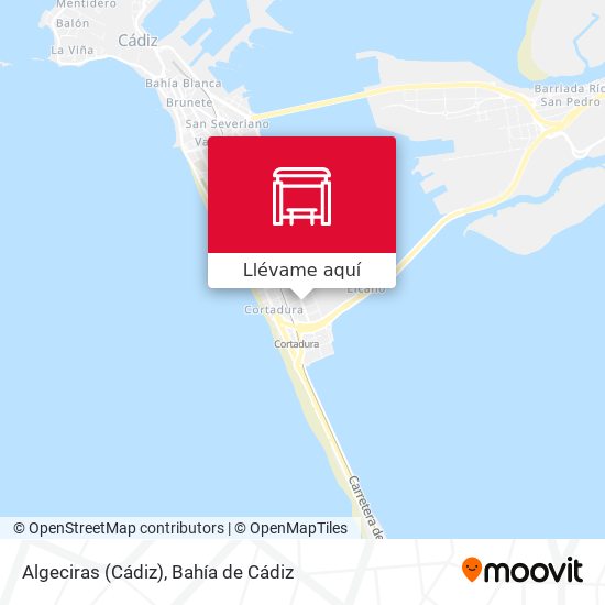 Mapa Algeciras (Cádiz)