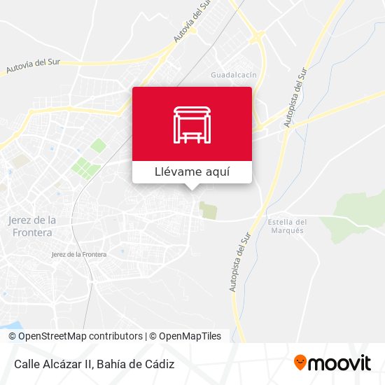 Mapa Calle Alcázar II