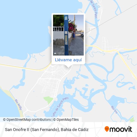 Mapa San Onofre II (San Fernando)