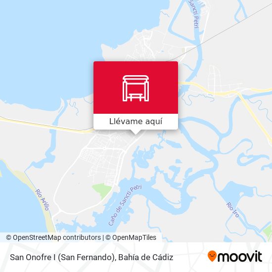 Mapa San Onofre I (San Fernando)