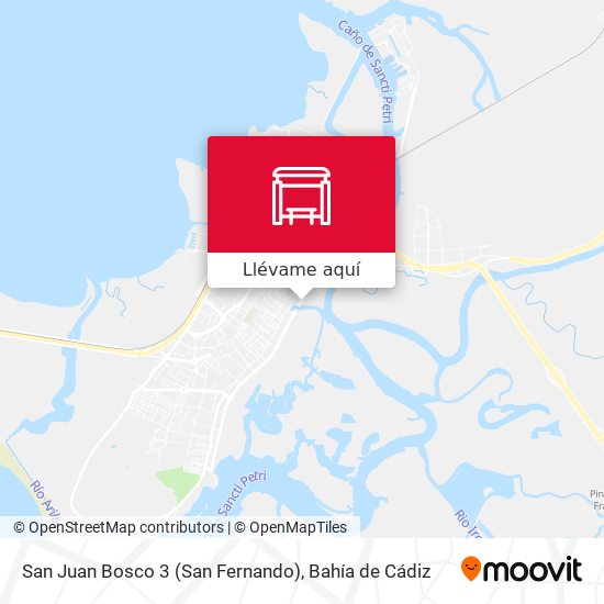 Mapa San Juan Bosco 3 (San Fernando)