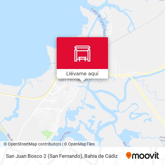 Mapa San Juan Bosco 2 (San Fernando)