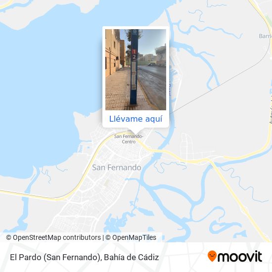 Mapa El Pardo (San Fernando)