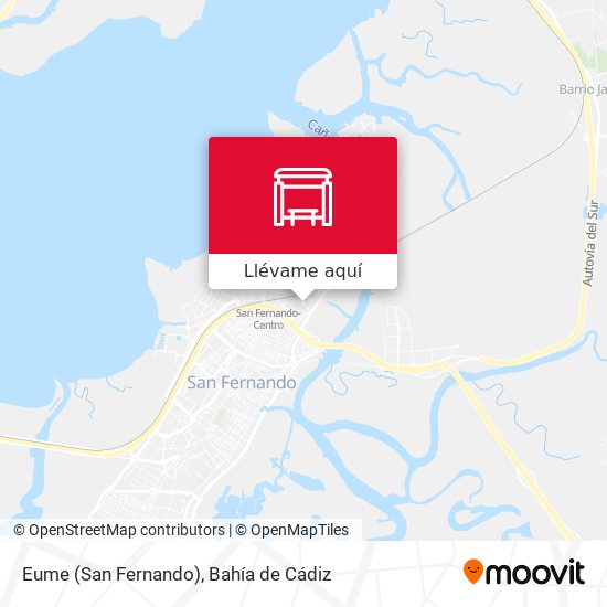 Mapa Eume (San Fernando)