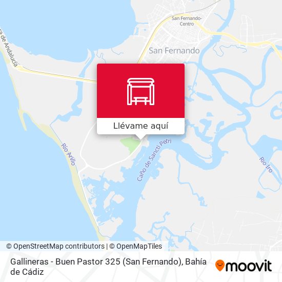 Mapa Gallineras - Buen Pastor 325 (San Fernando)