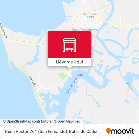 Mapa Buen Pastor 261 (San Fernando)