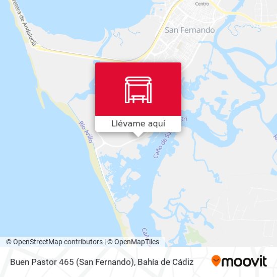Mapa Buen Pastor 465 (San Fernando)