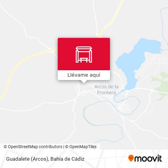 Mapa Guadalete (Arcos)
