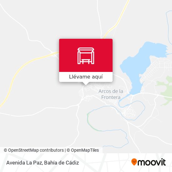 Mapa Avenida La Paz