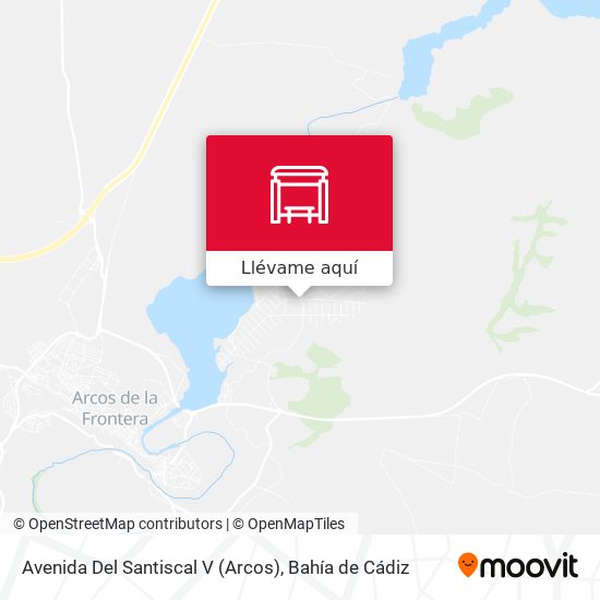 Mapa Avenida Del Santiscal V (Arcos)