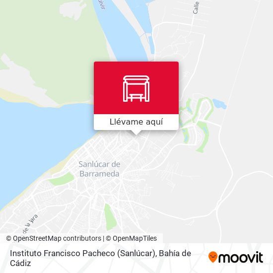 Mapa Instituto Francisco Pacheco (Sanlúcar)