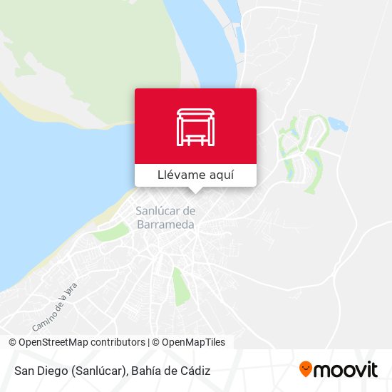 Mapa San Diego (Sanlúcar)
