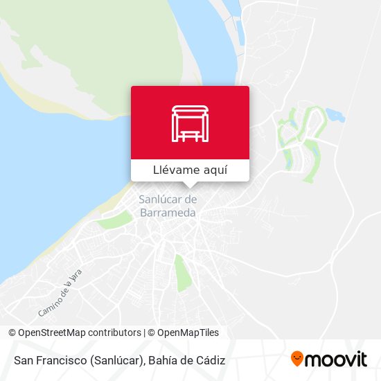 Mapa San Francisco (Sanlúcar)