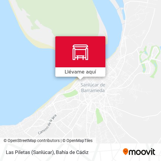 Mapa Las Piletas (Sanlúcar)