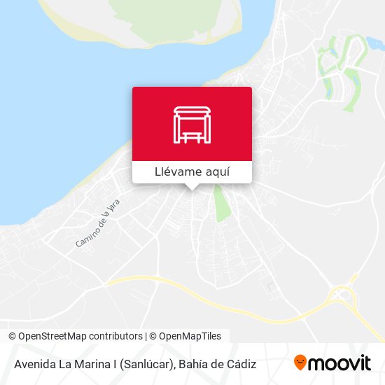 Mapa Avenida La Marina I (Sanlúcar)