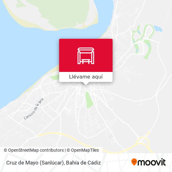 Mapa Cruz de Mayo (Sanlúcar)