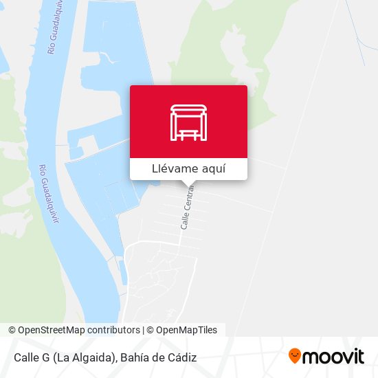Mapa Calle G (La Algaida)