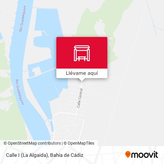 Mapa Calle I (La Algaida)