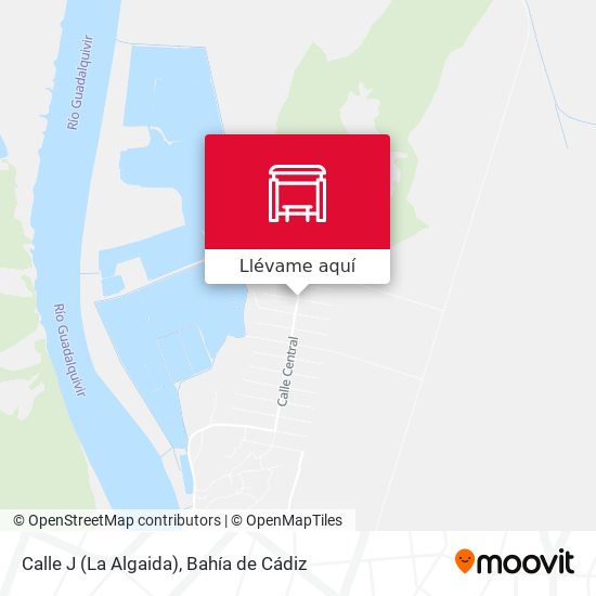 Mapa Calle J (La Algaida)