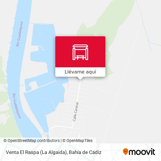 Mapa Venta El Raspa (La Algaida)