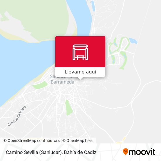 Mapa Camino Sevilla (Sanlúcar)