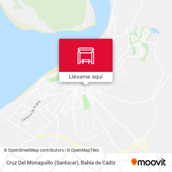 Mapa Cruz Del Monaguillo (Sanlúcar)