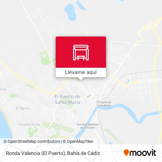 Mapa Ronda Valencia (El Puerto)