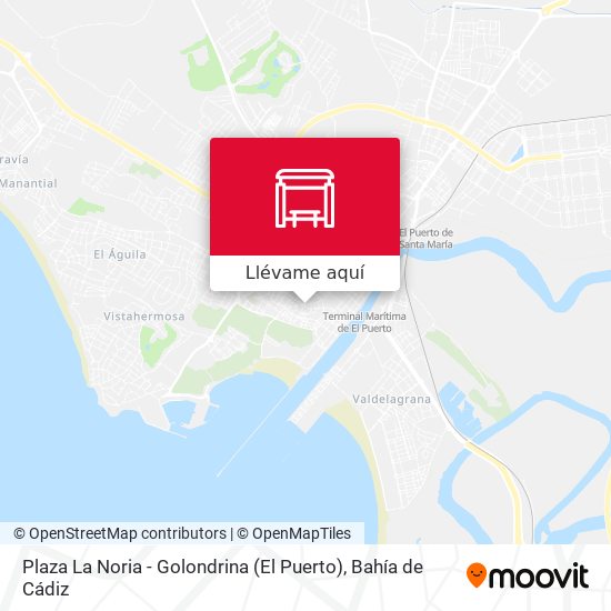 Mapa Plaza La Noria - Golondrina (El Puerto)