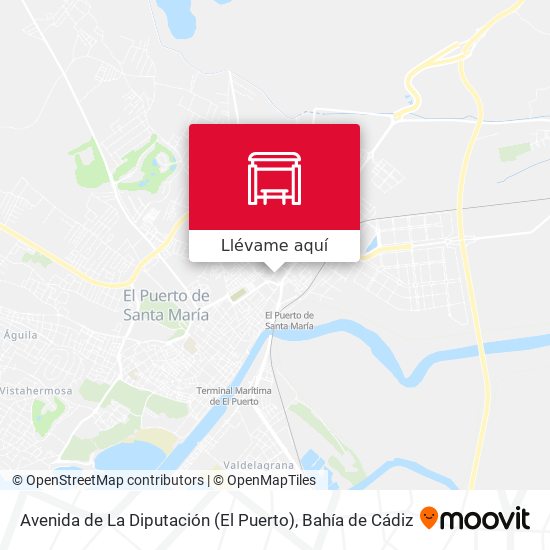 Mapa Avenida de La Diputación (El Puerto)