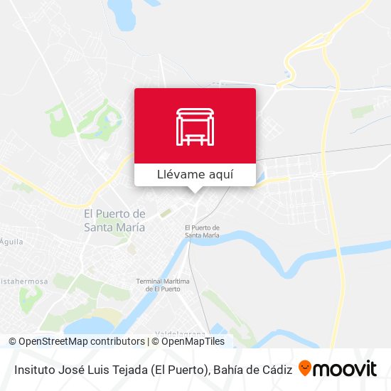 Mapa Insituto José Luis Tejada (El Puerto)