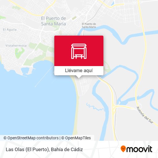 Mapa Las Olas (El Puerto)