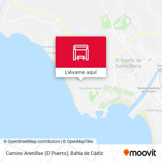 Mapa Camino Arenillas (El Puerto)