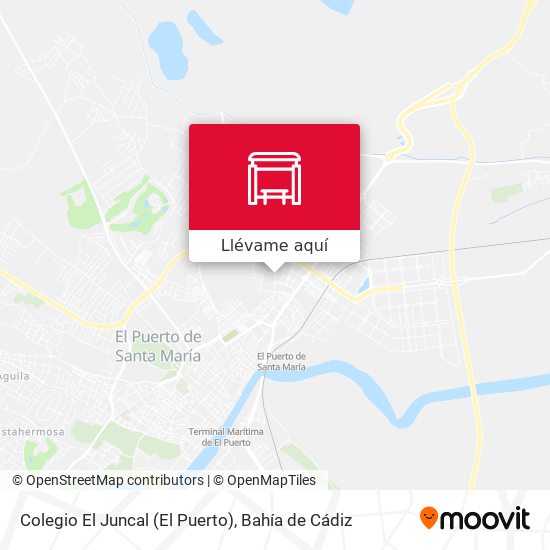 Mapa Colegio El Juncal (El Puerto)