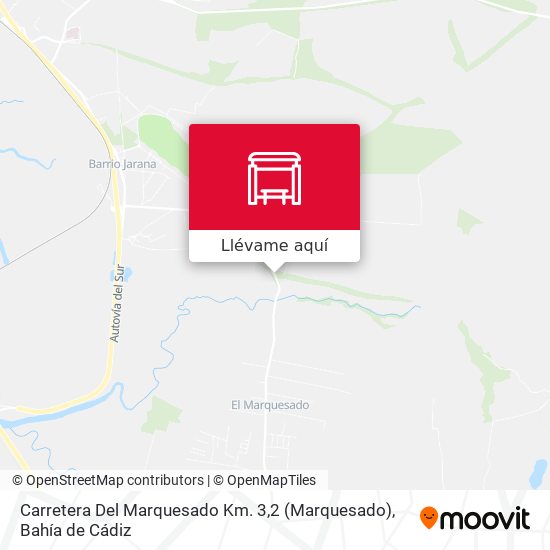 Mapa Carretera Del Marquesado Km. 3,2