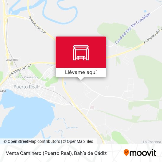 Mapa Venta Caminero (Puerto Real)