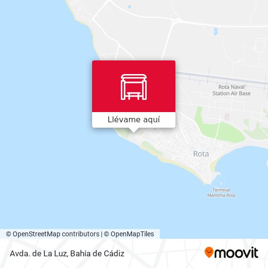 Mapa Avda. de La Luz
