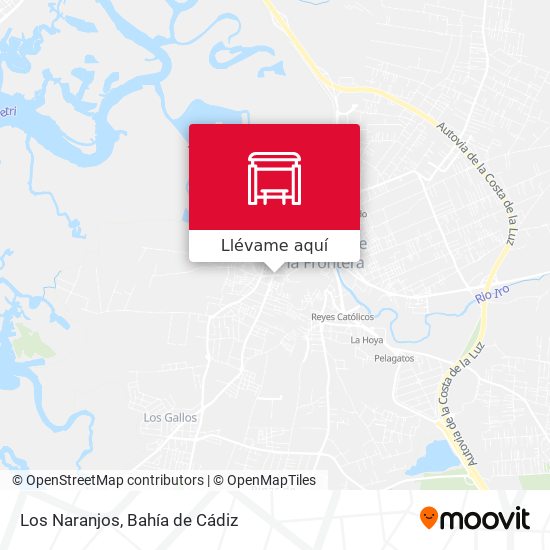 Mapa Los Naranjos