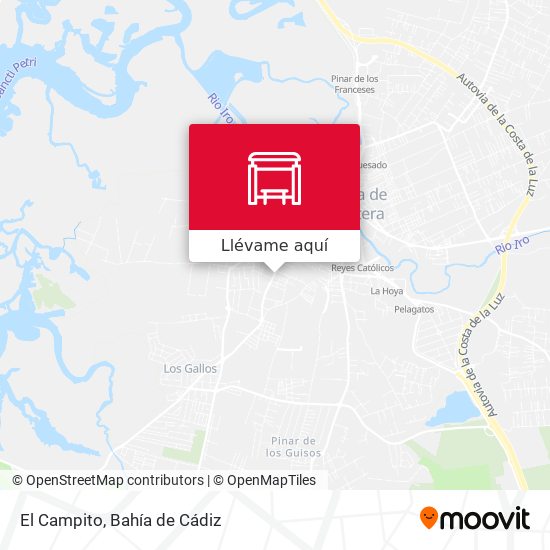 Mapa El Campito