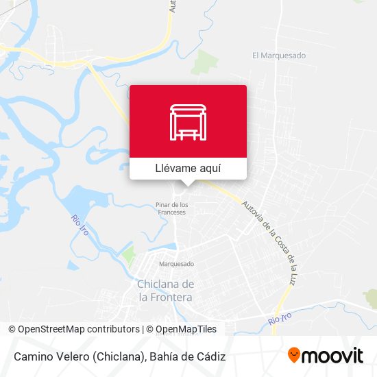 Mapa Camino Velero (Chiclana)